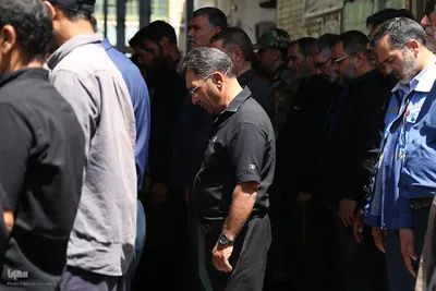 تشییع پیکر شهید علیرضا بالیده