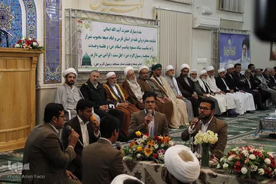 جشن دهه ولایت در مسجد پیامبر اکرم(ص) اهل تسنن در شیراز
