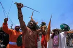 آیین خیمه‌سوزان ظهر عاشورا در شیراز