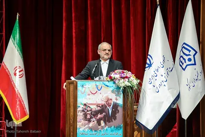 محسن حاجی میرزایی، وزیر آموزش و پرورش در مراسم یادبود پدر مدرسه‌سازی ایران