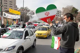 مراسم گرامیداشت چهل و سومین سالروز پیروزی شکوهمند انقلاب اسلامی در مشهد