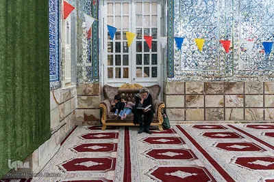 آیین جزء خوانی در آستان امامزاده محمد (ع) کرج