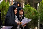 برگزاری مراسم نیایش در گلستان شهدای اصفهان به نیت پیروزی مقاومت فلسطین