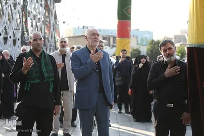 پیاده‌روی جاماندگان اربعین در تهران