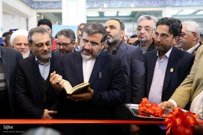 مراسم افتتاحیه نمایشگاه مطبوعات و رسانه های ایران