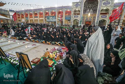 محفل انس با شهدای حرم مطهر حضرت احمدبن موسی علیهماالسلام‎
