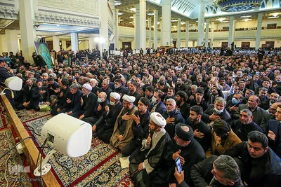 چهلمین مراسم سالگرد شهدا در شبستان امام خمینی