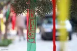 مراسم تشییع و تدفین شهید گمنام در دانشگاه هنر اسلامی تبریز‎