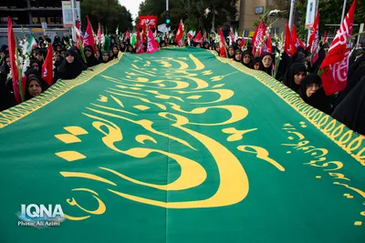 قافله عزاداری سالروز شهادت امام رضا(ع) در اصفهان
