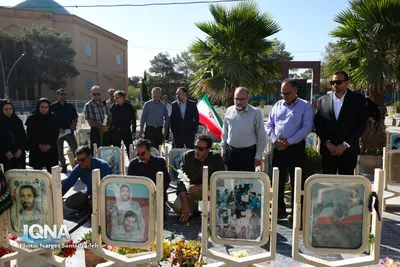 تجدید میثاق جهادگران دانشگاهی اصفهان با شهدا
