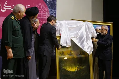 آئین رونمایی از آثار فرهنگی و علمی اربعین