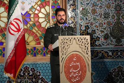 نشست خبری اعلام فعالیت های شهرستانهای میبد و اردکان درکنگره چهار هزار شهید استان یزد