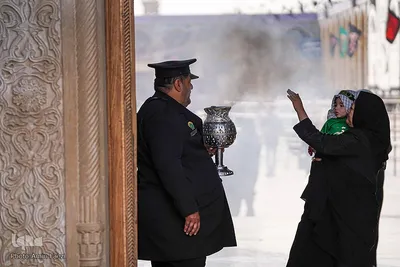 مراسم شیرخوارگان در حرم مطهر شاهچراغ(ع)