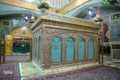 شکوه چشم نواز روضه منوره رضوی
