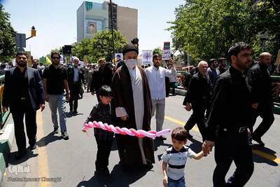 راهپیمایی روز قدس در تهران