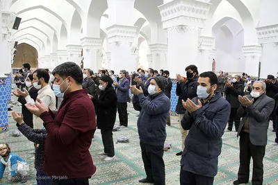 اقامه نماز جمعه شهر یزد بعد از چندین هفته تعطیلی