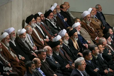 دیدار مسئولان نظام و میهمانان کنفرانس وحدت اسلامى‌ با رهبر انقلاب