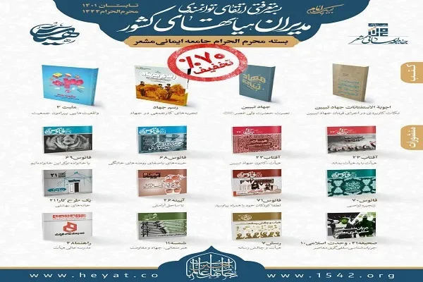 بسته محتوایی معرفتی ویژه محرم برای ارکان هیئت منتشر شد