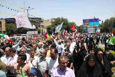 مهمانی کیلومتری غدیر در اصفهان