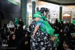 مراسم شیرخوارگان حسینی در آستان علی بن مهزیار اهوازی
