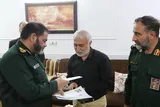 عکس | دیدار معاون هماهنگ‌کننده سازمان بسیج مستضعفین با خانواده شهید مدافع حرم «مقداد مهقانی»