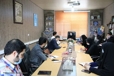نشست خبری سعیده بهادر زاده معاون آموزش ابتدایی اداره کل آموزش و پرورش استان یزد