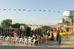 اجتماع پر شور دختران نوجوان در گلزار شهدای قزوین‎‎