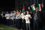 تجمع حمایت از کاروان صمود در اصفهان