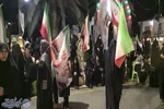 موج پنجاه و هفتمین شب اجتماع مردم  بابلسر  در  میدان شهدای بیت المقدس