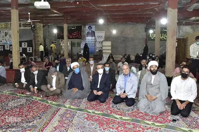 حضور استاندار خراسان‌جنوبی در مسجد شمال شهر بیرجند
