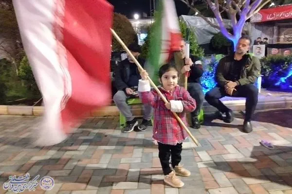 سوگواری دانش آموزان بابلسری در چهلم شهادت دانش آموزان میناب