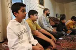 دیدار و دلجویی گروه خادم الشهدای ملایر از مادر شهید منصور احمدی پور‎