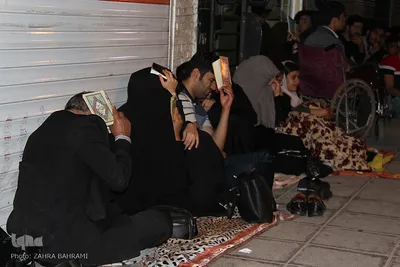 احیاء شب نوزدهم ماه مبارک رمضان-اراک/عکاس:زهرا بهرامی