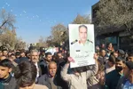 تشییع باشکوه شهید مدافع امنیت در ملایر‎