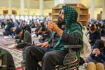 مراسم عزداری شب شهادت امام جعفر صادق علیه السلام در سوّمین حرم اهل‌بیت علیهم السلام‎