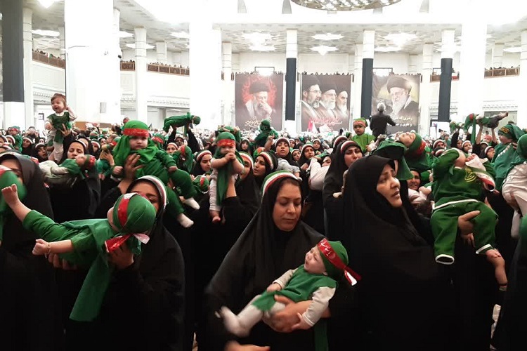 همایش شیرخوارگان حسینی، حرم شاهچراغ(ع)
