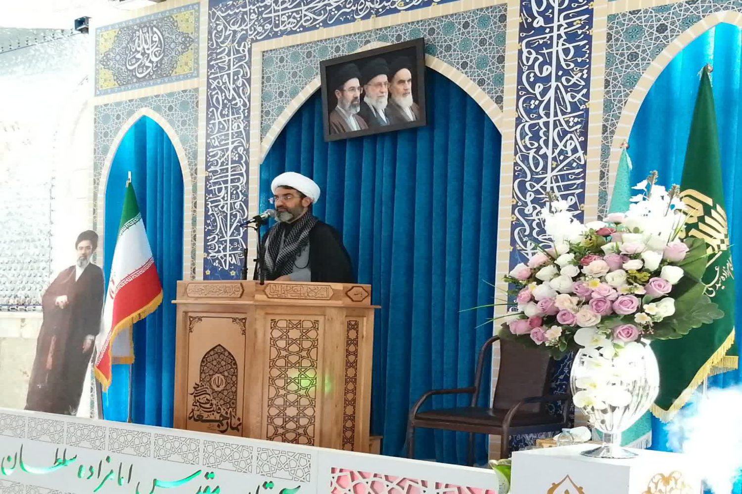 محمد مطهرخو امام‌جمعه شهرستان نایین