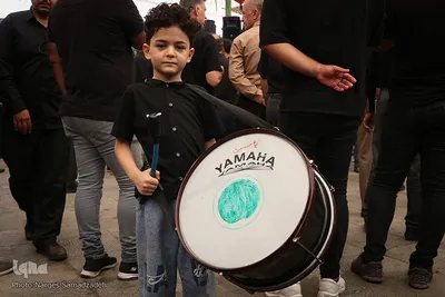 سوگواری تاسوعای حسینی در هارونیه اصفهان