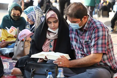 مراسم پرفیض دعای عرفه در تبریز