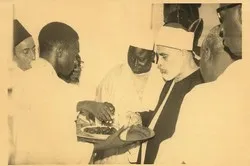La visite de Mahmoud Khalil Al Hosary à Saint-Louis en 1974+photos