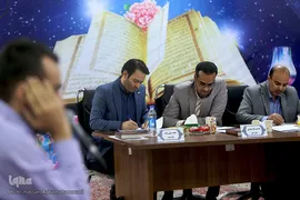 مرحله شهرستانی مسابقات سراسری قرآن بخش برادران سازمان اوقاف و امور خیریه در بقعه شیخ طرشتی (ره)