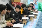 کرسی تلاوت قرآن در روستای آورزمان ملایر