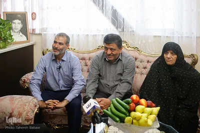 دیدار با خانواده شهید هاشم لطفی
