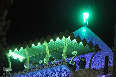 مراسم تحویل سال 1401 در امامزاده سید جعفر محمد (ع) یزد