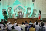 مراسم شب ولادت امام موسی کاظم(ع) در حرم مطهر