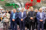 مراسم تحویل سال نو درگلستان شهدای اصفهان