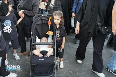 مراسم جاماندگان اربعین حسینی در ملایر
