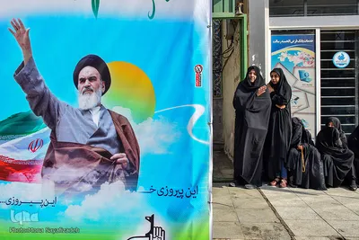 تشییع پیکرهای مطهر 7 شهید گمنام دوران دفاع مقدس در اهواز 