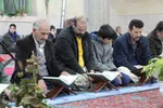 کرسی تلاوت قرآن در روستای گوراب ملایر