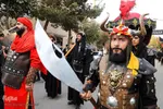 کاروان نمادین ورود قافله امام حسین(ع) به دشت کربلا